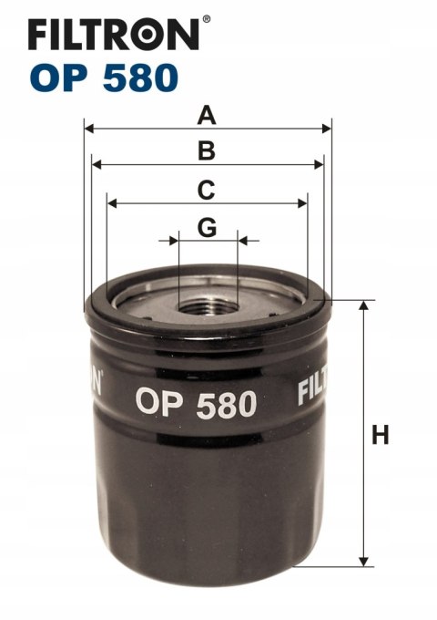 Filtron OP 580 Filtr oleju