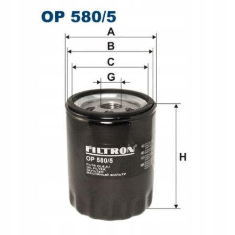 Filtron OP 580/5 Filtr oleju