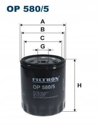 Filtron OP 580/5 Filtr oleju