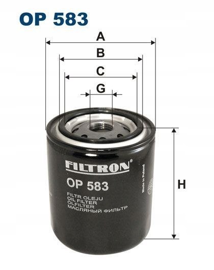 Filtron OP 583 Filtr oleju