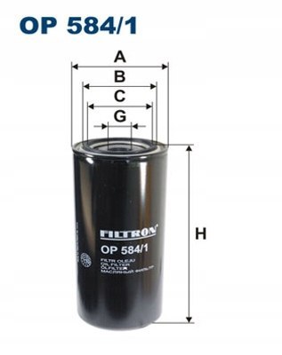 Filtron OP 584/1 Filtr oleju
