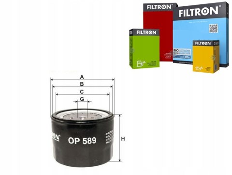 Filtron OP 589 Filtr oleju