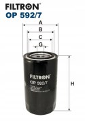 Filtron OP 592/7 Filtr oleju
