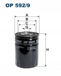 Filtron OP 592/9 Filtr oleju