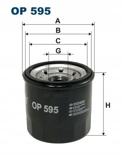 Filtron OP 595 Filtr oleju