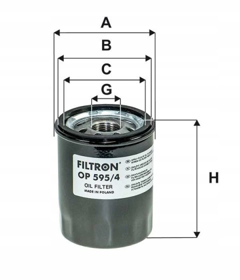 Filtron OP 595/4 Filtr oleju