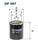 Filtron OP 597 Filtr oleju