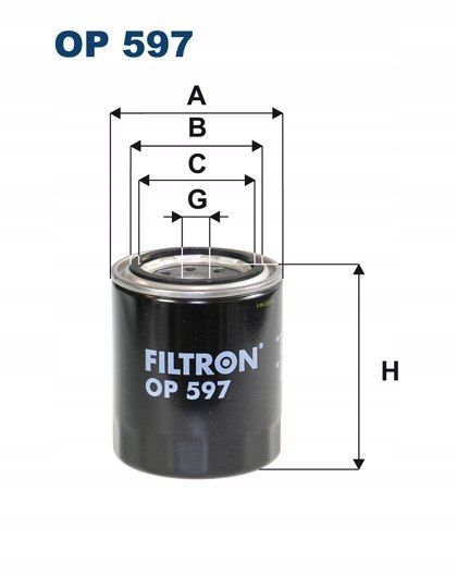Filtron OP 597 Filtr oleju