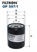 Filtron OP 597/1 Filtr oleju