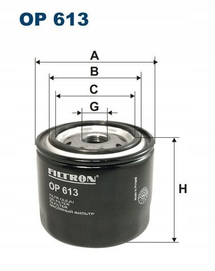 Filtron OP 613 Filtr oleju