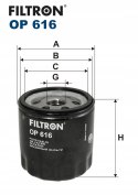 Filtron OP 616 Filtr oleju