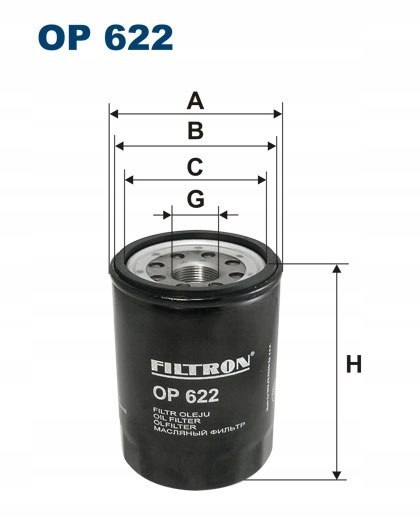Filtron OP 622 Filtr oleju