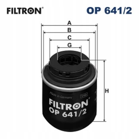Filtron OP 641/2 Filtr oleju