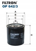 Filtron OP 642/3 Filtr oleju