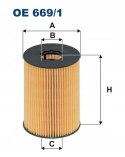 Filtron OE 669/1 Filtr oleju