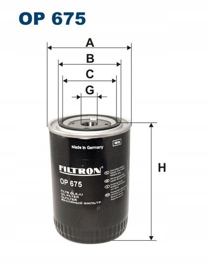 Filtron OE 669/1 Filtr oleju