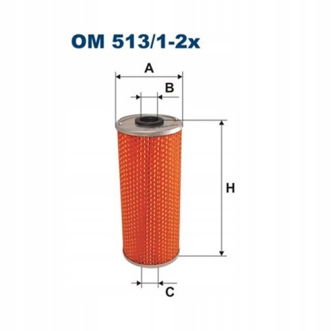 Filtron OM 513/1-2x Filtr oleju