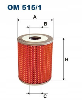 Filtron OM 515/1 Filtr oleju