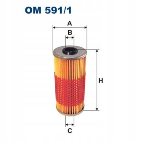 Filtron OM 591/1 Filtr oleju