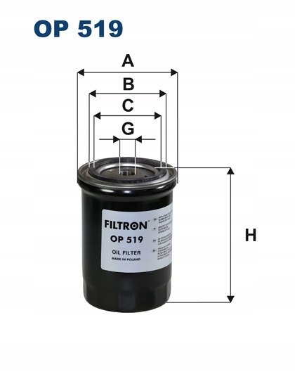 Filtron OP 519 Filtr oleju