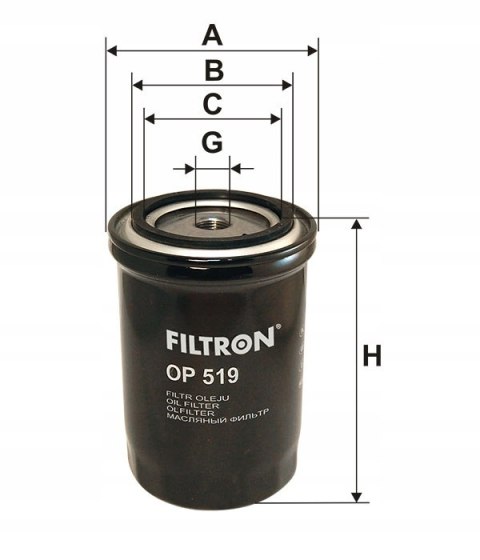 Filtron OP 519 Filtr oleju
