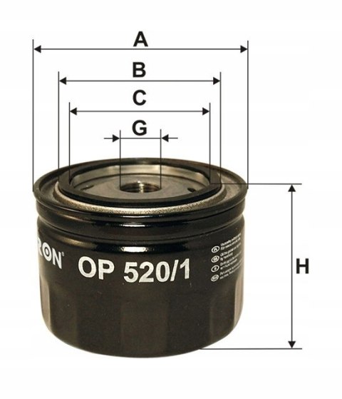 Filtron OP 520/1 filtr oleju