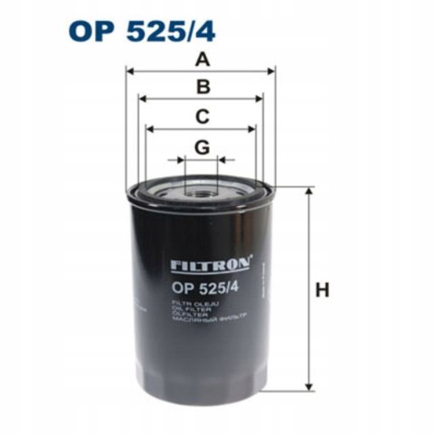 Filtron OP 525/4 Filtr oleju