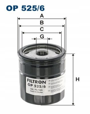 Filtron OP 525/6 Filtr oleju