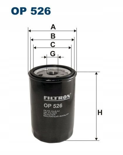 Filtron OP 526 Filtr oleju