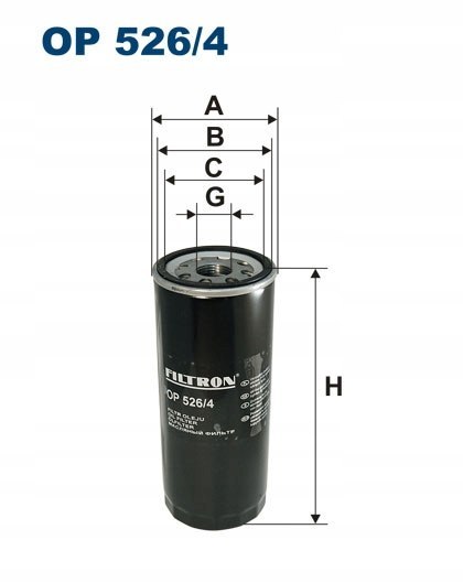 Filtron OP 526/4 Filtr oleju