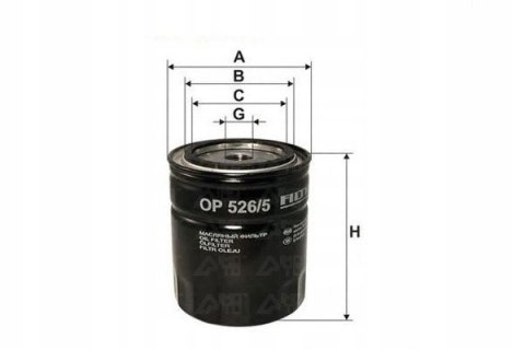 Filtron OP 526/5 Filtr oleju