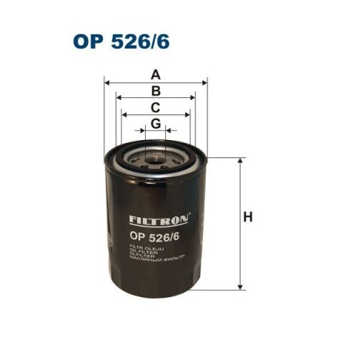 Filtron OP 526/6 Filtr oleju