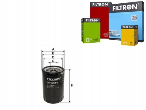 Filtron OP 532/1 Filtr oleju