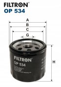 Filtron OP 534 Filtr oleju