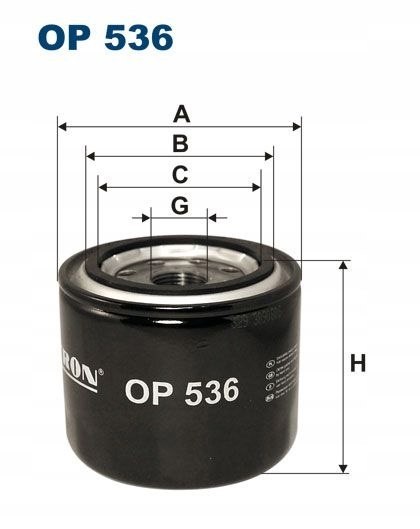 Filtron OP 536 Filtr oleju