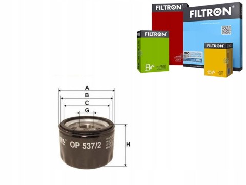 Filtron OP 537/2 Filtr oleju