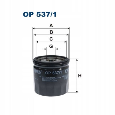 Filtron OP 539 Filtr oleju