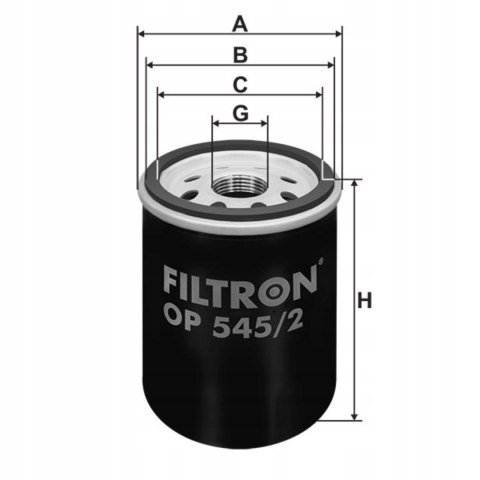 Filtron OP 543/1 Filtr oleju