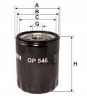 Filtron OP 546 Filtr oleju