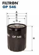 Filtron OP 546 Filtr oleju