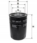 Filtron OP 563/1 Filtr oleju