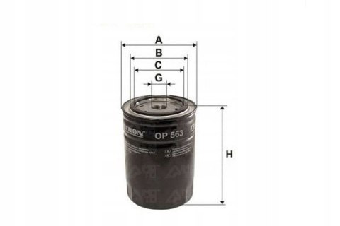 Filtron OP 564/1 Filtr oleju