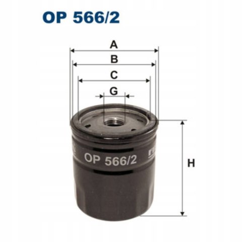 Filtron OP 566/2 Filtr oleju
