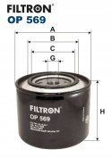 Filtron OP 569 Filtr oleju
