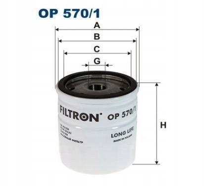 Filtron OP 570/1 Filtr oleju