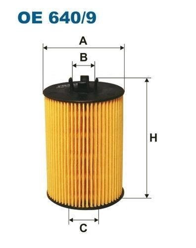 Filtron OE 640/9 Filtr oleju