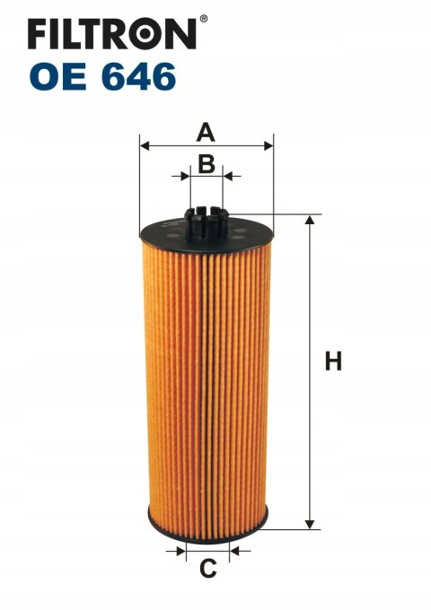 Filtron OE 646 Filtr oleju