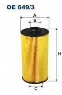 Filtron OE 649/3 Filtr oleju