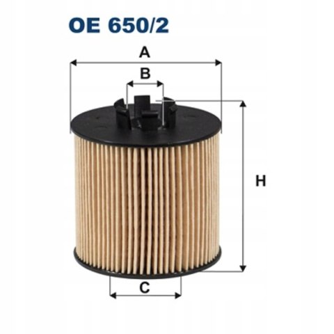 Filtron OE 650/2 Filtr oleju
