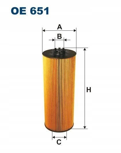 Filtron OE 651 Filtr oleju